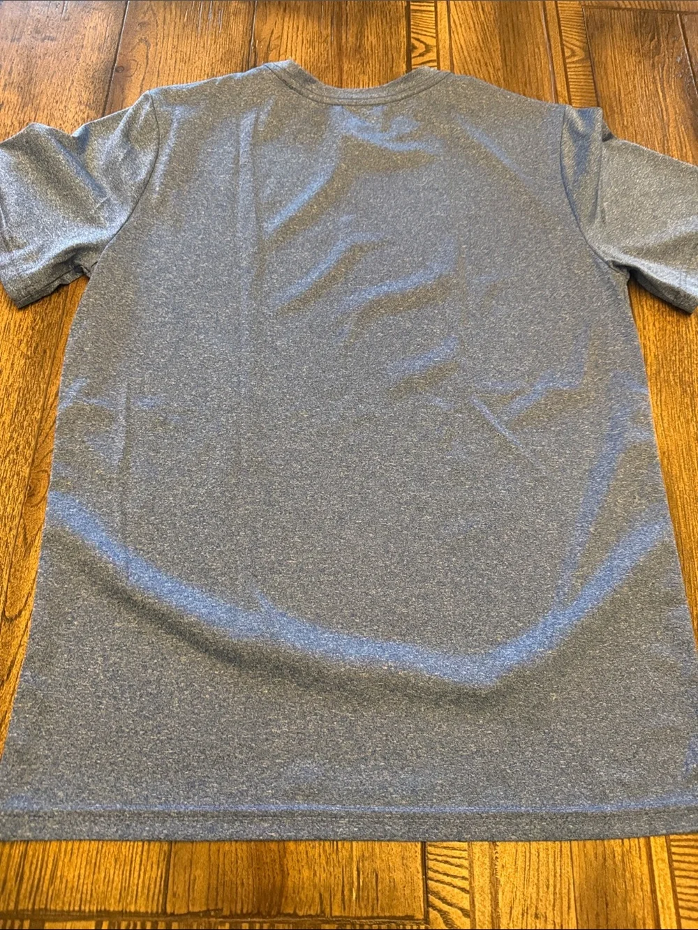 Puma Blue Heather Short Sleeve Performance Tee
